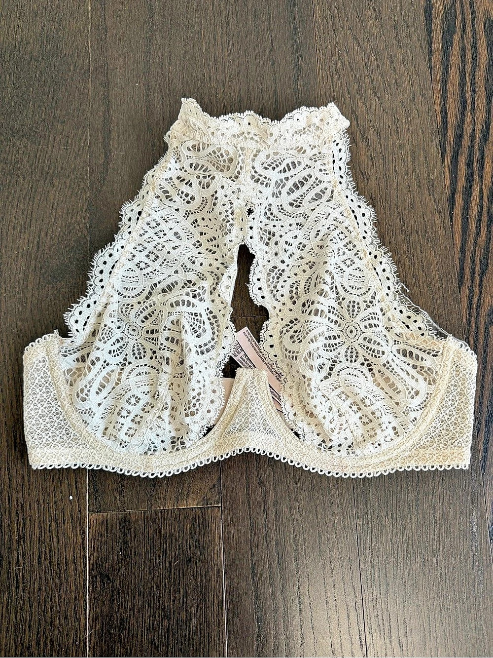 Dream Angels Lace Bra Cream 36D